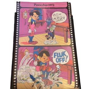 Vintage 1979 Pinocchio “Fluk It” Poster